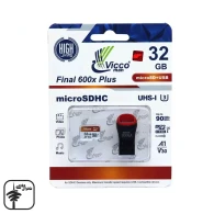 رم VICCO مدل microSD+USB 600X 32GB 90MB/s